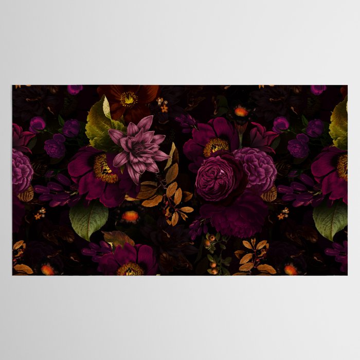 Magical Vintage Night Garden Tablecloth Gallery Image 2