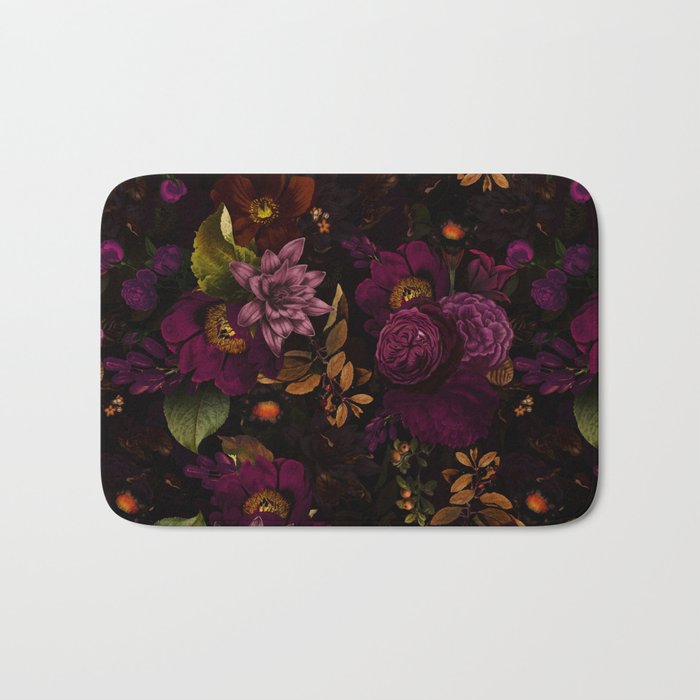 Magical Vintage Night Garden Bath Mat Gallery Image 1