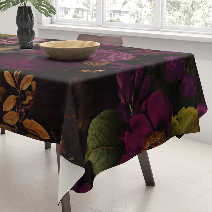 Magical Vintage Night Garden Tablecloth Gallery Image 3