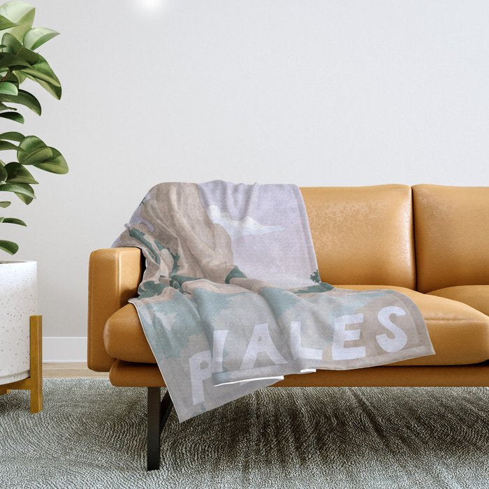 Pinnacles National Park Throw Blanket Gallery Image 1