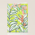 Freestyle branch with flowers Stationery Card Gallery Image 2