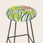 Freestyle branch with flowers Stool Gallery Image 2