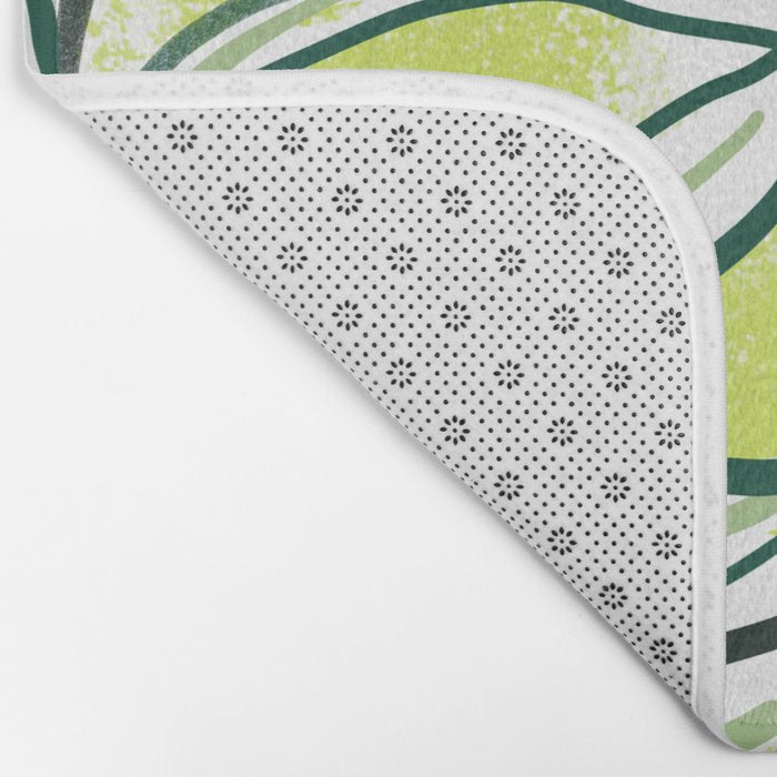 Freestyle branch with flowers Bath Mat Gallery Image 2