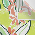 Freestyle branch with flowers Wall Tapestry Gallery Image 3