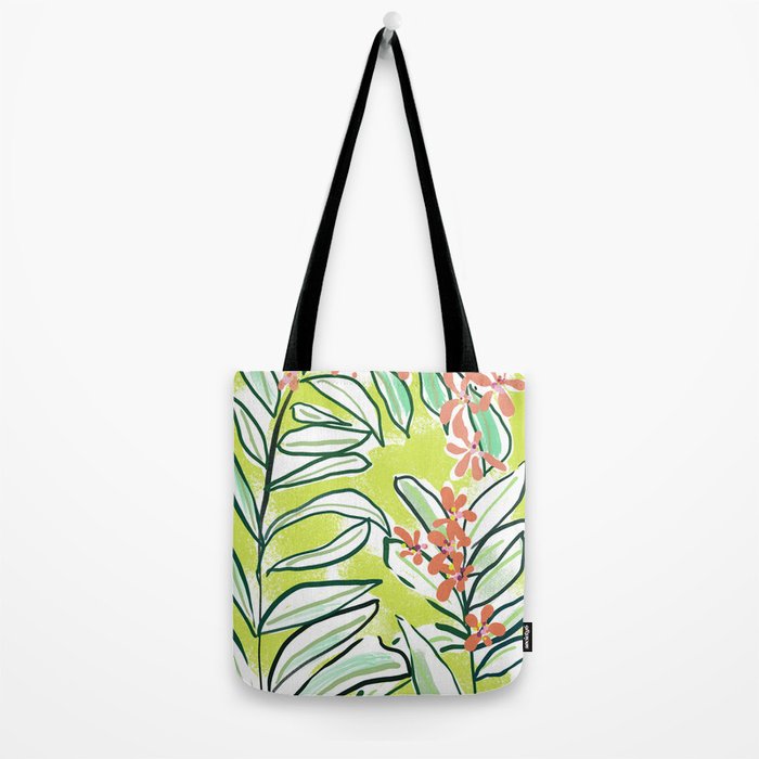 Freestyle branch with flowers Tote Bag Gallery Image 2