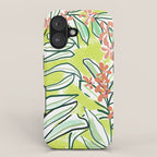 Freestyle branch with flowers iPhone Case Gallery Image 1