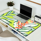 Freestyle branch with flowers Desk Mat Gallery Image 2