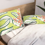 Freestyle branch with flowers Pillow Sham Gallery Image 2