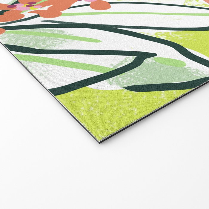 Freestyle branch with flowers Welcome Mat Gallery Image 2