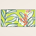 Freestyle branch with flowers Desk Mat Gallery Image 3