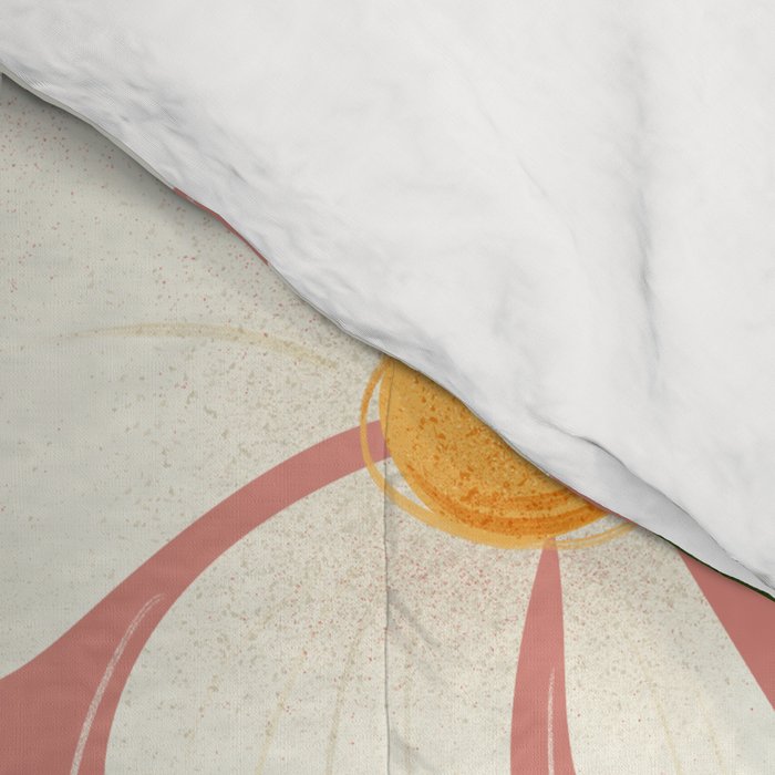 White Daisies On Pink Comforter Gallery Image 4