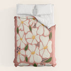 White Daisies On Pink Comforter Gallery Image 6