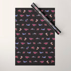 Salmon - dark Wrapping Paper Gallery Image 1