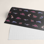 Salmon - dark Wrapping Paper Gallery Image 2