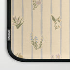 Cozy Cottage Flowers With Stripes Laptop Sleeve Gallery Image 3