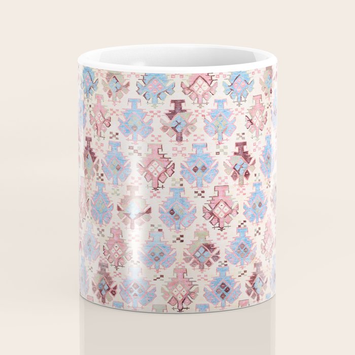 North Indian Dhurrie Kilim Print Coffee Mug Gallery Image 4