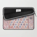 North Indian Dhurrie Kilim Print Laptop Sleeve Gallery Image 2