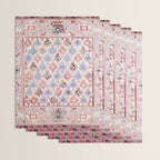North Indian Dhurrie Kilim Print Wrapping Paper Gallery Image 3