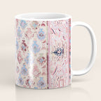 North Indian Dhurrie Kilim Print Coffee Mug Gallery Image 1