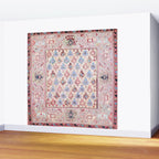 North Indian Dhurrie Kilim Print Wall Mural Gallery Image 2