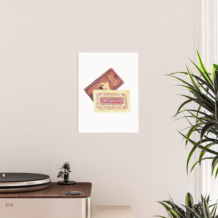 le dip washington dc matchbook print Poster Gallery Image 2