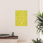 vintage kantha: chartreuse Poster Gallery Image 2
