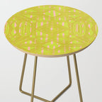 vintage kantha: chartreuse Side Table Gallery Image 2