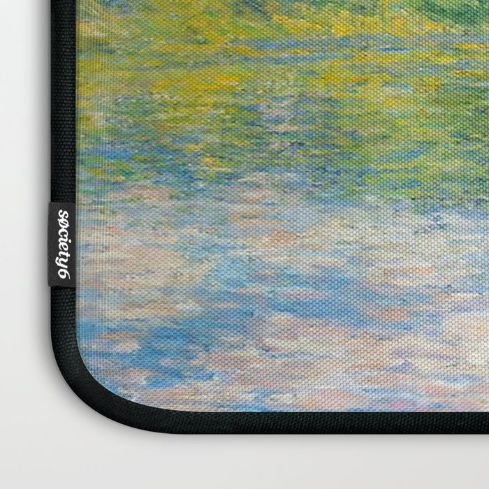 Claude Monet - Poplars on the Epte (1891) Laptop Sleeve Gallery Image 3