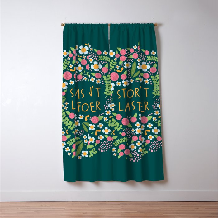 Storms don't last forever Window Curtain Gallery Image 3