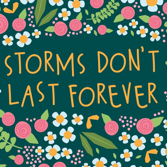 Storms don't last forever Coffee Mug Gallery Image 2