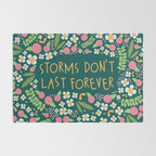 Storms don't last forever Rug Gallery Image 2