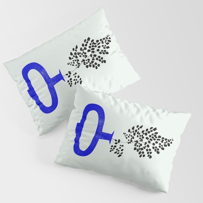 The Blue Vase 02 Pillow Sham Gallery Image 3