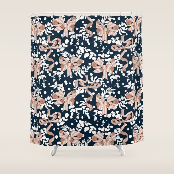 Whimsical Bows in Nature I Shower Curtain Gallery Image 1