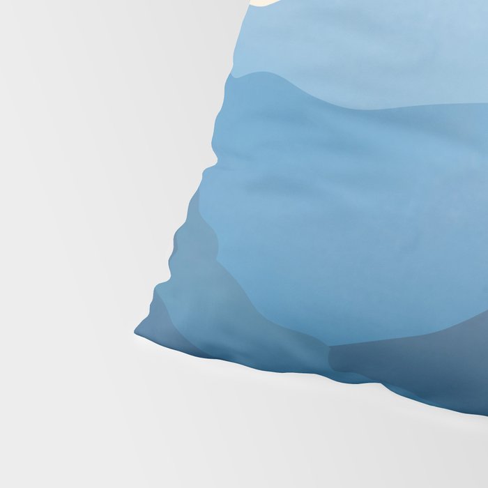 Minimalistic Landscape 10   Pillow Sham Gallery Image 4