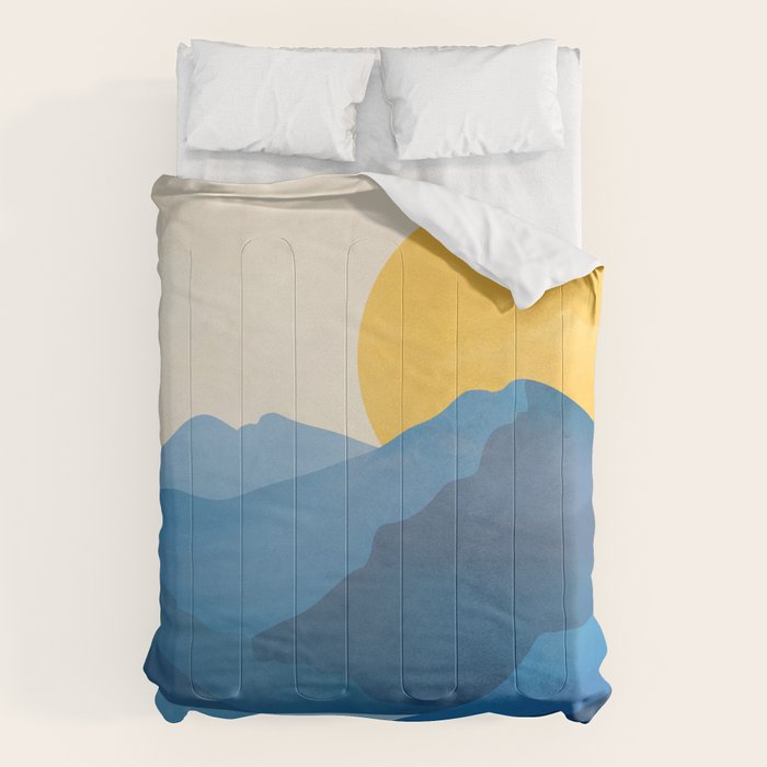 Minimalistic Landscape 10   Comforter Gallery Image 6