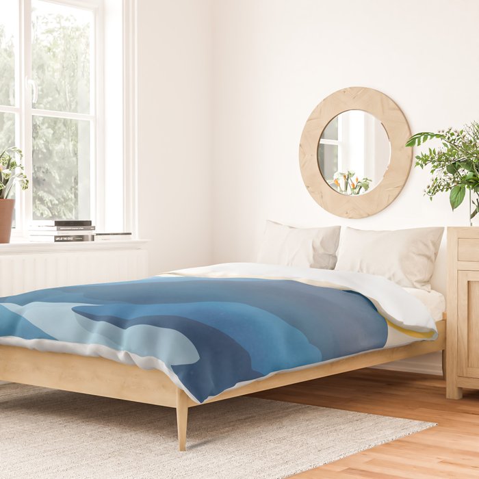Minimalistic Landscape 10   Duvet Cover Gallery Image 2