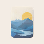 Minimalistic Landscape 10   Bath Mat Gallery Image 1