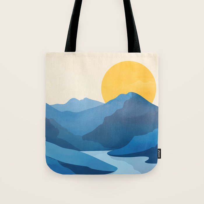 Minimalistic Landscape 10   Tote Bag Gallery Image 1