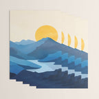 Minimalistic Landscape 10   Wrapping Paper Gallery Image 3