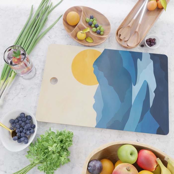 Minimalistic Landscape 10   Cutting Board Gallery Image 2