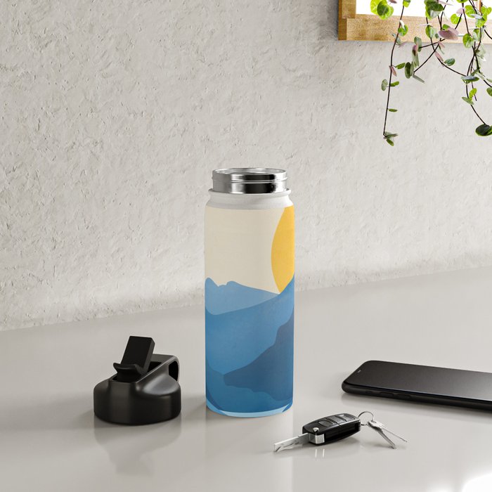 Minimalistic Landscape 10   Water Bottle Gallery Image 4