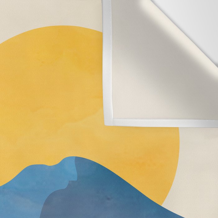 Minimalistic Landscape 10   Wall Tapestry Gallery Image 3