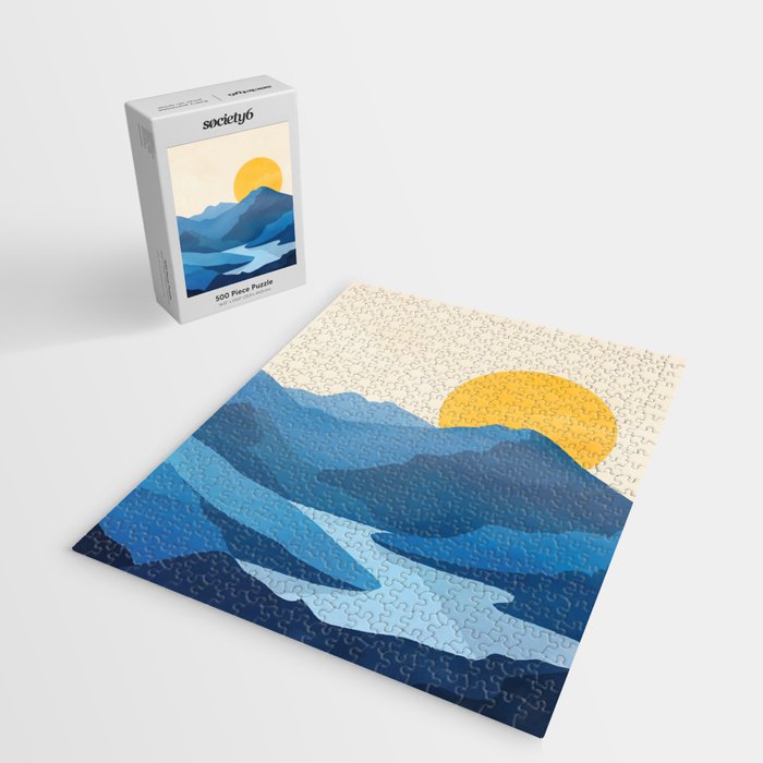 Minimalistic Landscape 10   Jigsaw Puzzle Gallery Image 2