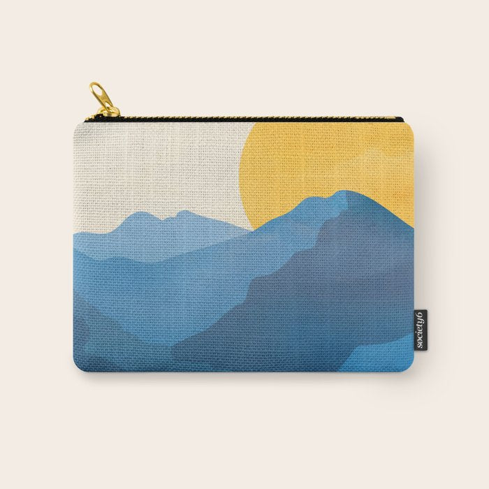 Minimalistic Landscape 10   Carry All Pouch Gallery Image 1