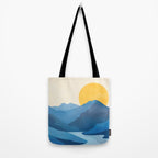 Minimalistic Landscape 10   Tote Bag Gallery Image 2