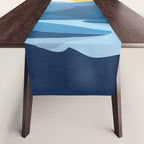 Minimalistic Landscape 10   Table Runner Gallery Image 1