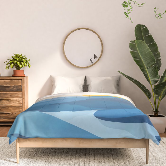 Minimalistic Landscape 10   Comforter Gallery Image 3
