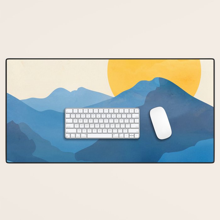 Minimalistic Landscape 10   Desk Mat Gallery Image 1