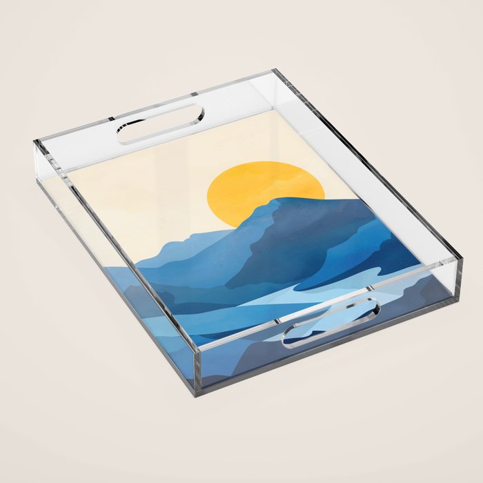 Minimalistic Landscape 10   Acrylic Tray Gallery Image 1