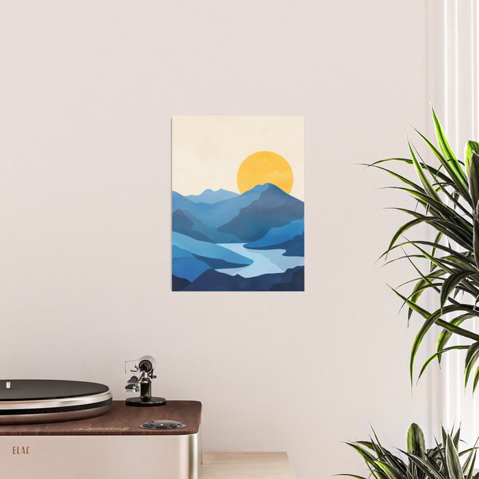 Minimalistic Landscape 10   Poster Gallery Image 2